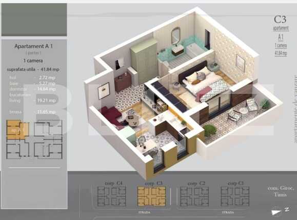 Apartament de vânzare 2 camere Giroc - 81156AV | BLITZ Timișoara | Poza7