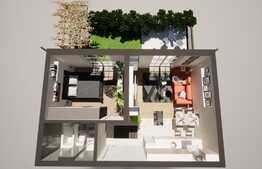 Apartament premium 2 camere, 40 mp utili, la cheie, terasă 18 mp, Zona Ghiroda