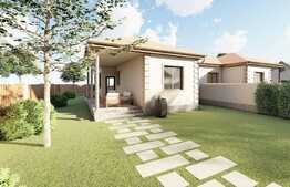 Duplex pe parter, 83 mp utili, Sacalaz!