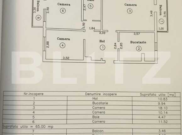 Apartament de vânzare 3 camere Soarelui - 81939AV | BLITZ Timișoara | Poza5