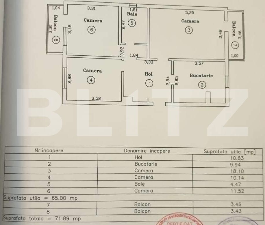 Apartament de vânzare 3 camere Soarelui - 81939AV | BLITZ Timișoara | Poza5