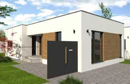 Duplex dispus pe un nivel, 3 dormitoare, 300 mp teren, Dumbravita