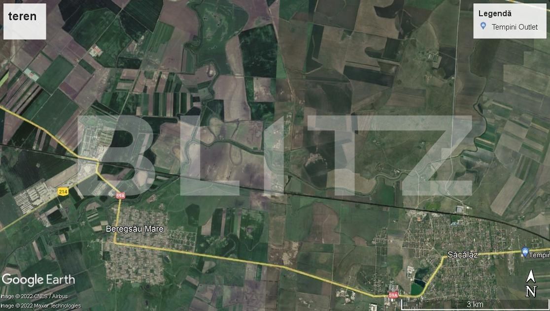 Teren de vânzare Exterior Vest - 82512TV | BLITZ Timișoara | Poza1