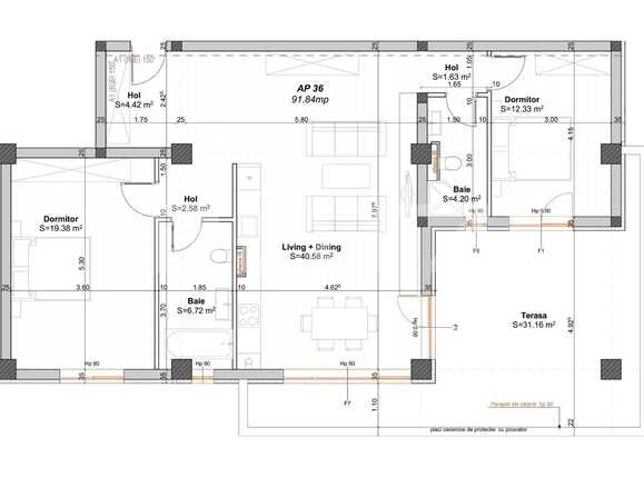 Apartament de vânzare 3 camere Giroc - 83709AV | BLITZ Timișoara | Poza4