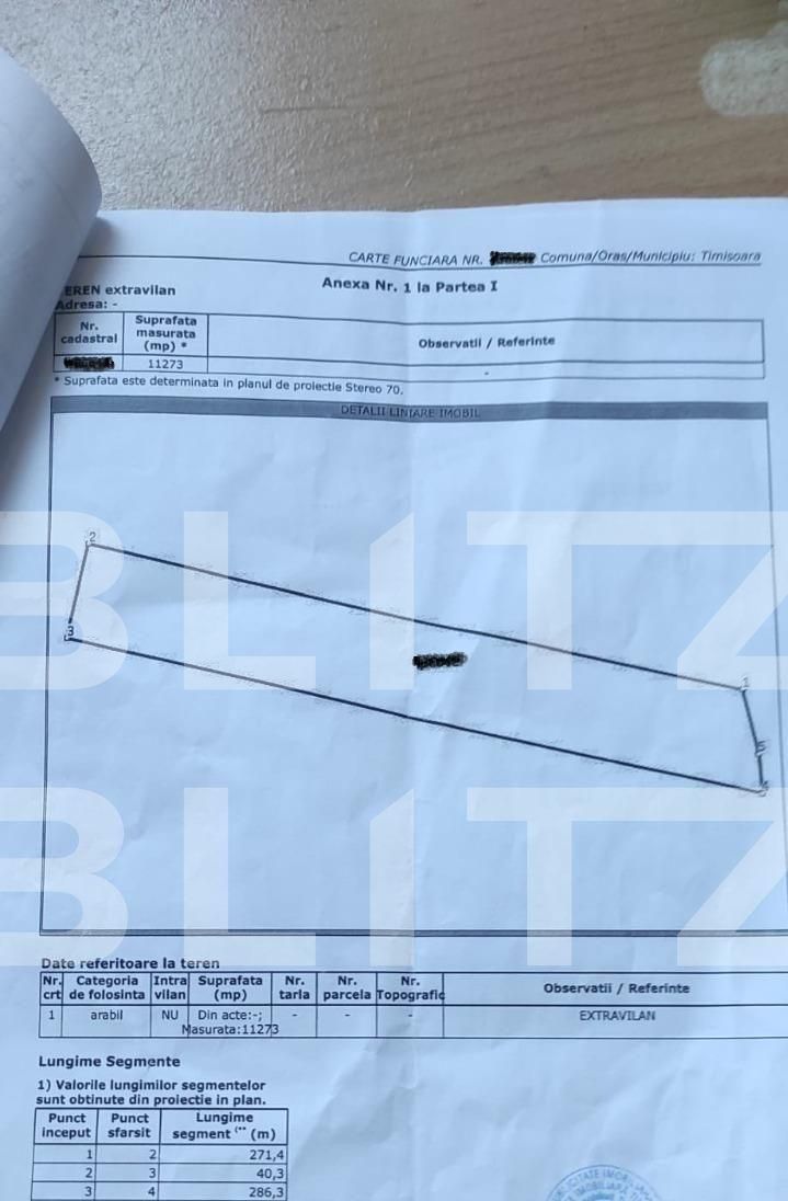Teren de vânzare Plopi - 84772TV | BLITZ Timișoara | Poza11