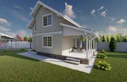 Casa individuala, 90 mp utili, 900mp teren, Giarmata!