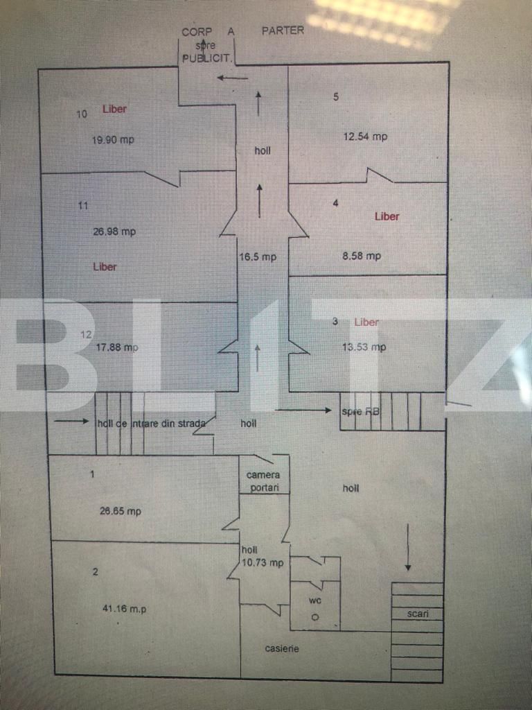 Spațiu comercial de închiriat Punctele Cardinale - 85231SIC | BLITZ Timișoara | Poza1