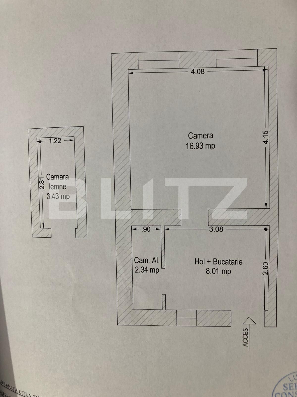 Garsonieră de vânzare Stefan cel Mare - 85322AV | BLITZ Timișoara | Poza1