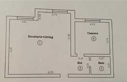 Apartament modern, 2 camere, 72 mp, Giroc