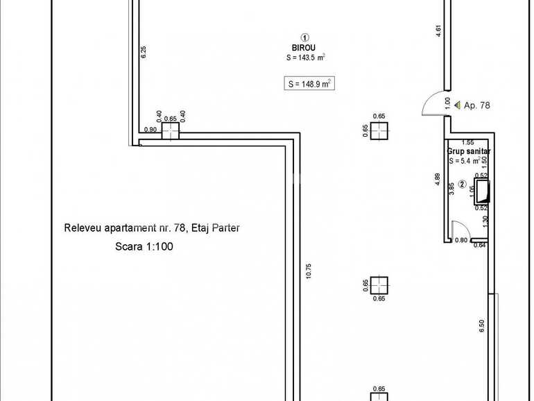 Spațiu comercial de vânzare Badea Cartan - 86488SVC | BLITZ Timișoara | Poza1