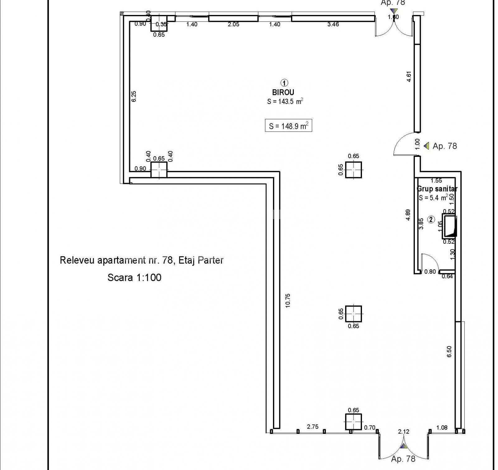 Spațiu comercial de vânzare Badea Cartan - 86488SVC | BLITZ Timișoara | Poza1