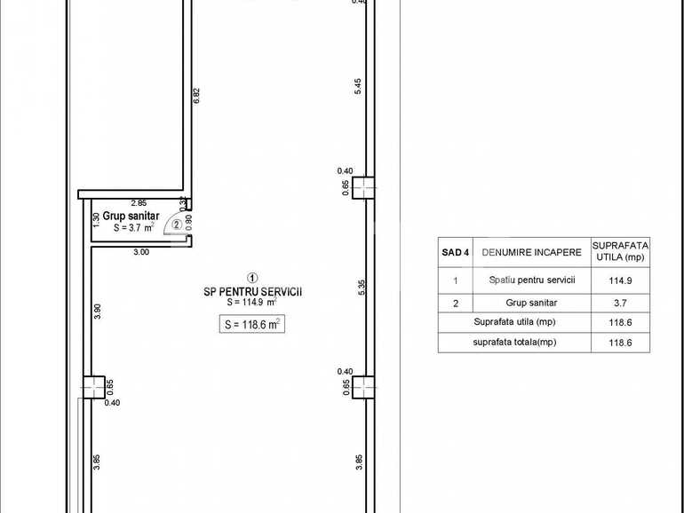 Spațiu comercial de vânzare Badea Cartan - 86491SVC | BLITZ Timișoara | Poza1