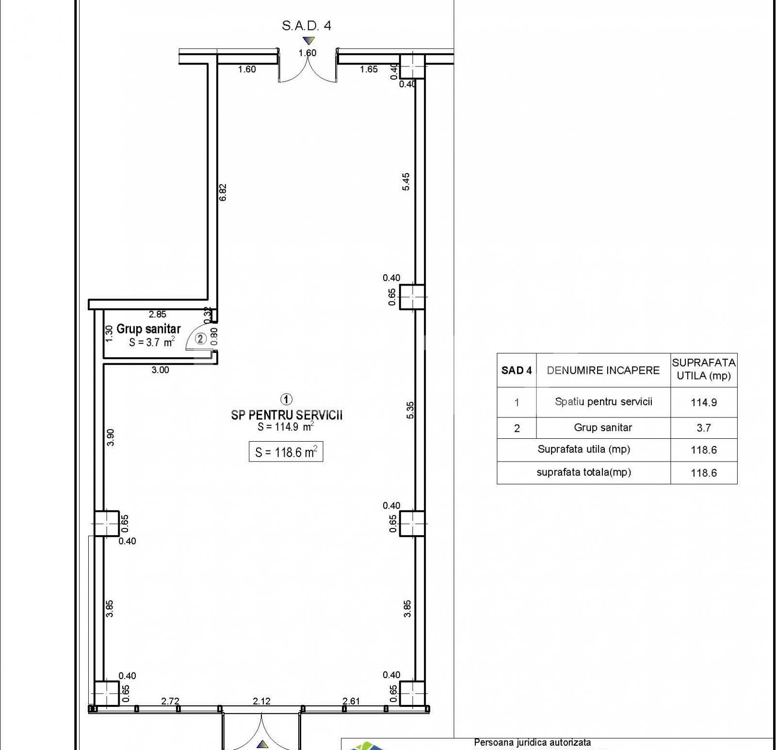 Spațiu comercial de vânzare Badea Cartan - 86491SVC | BLITZ Timișoara | Poza1