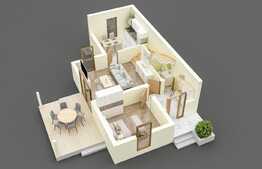 Case insiruite Smart Home, 100 mp utili, teren de 230mp