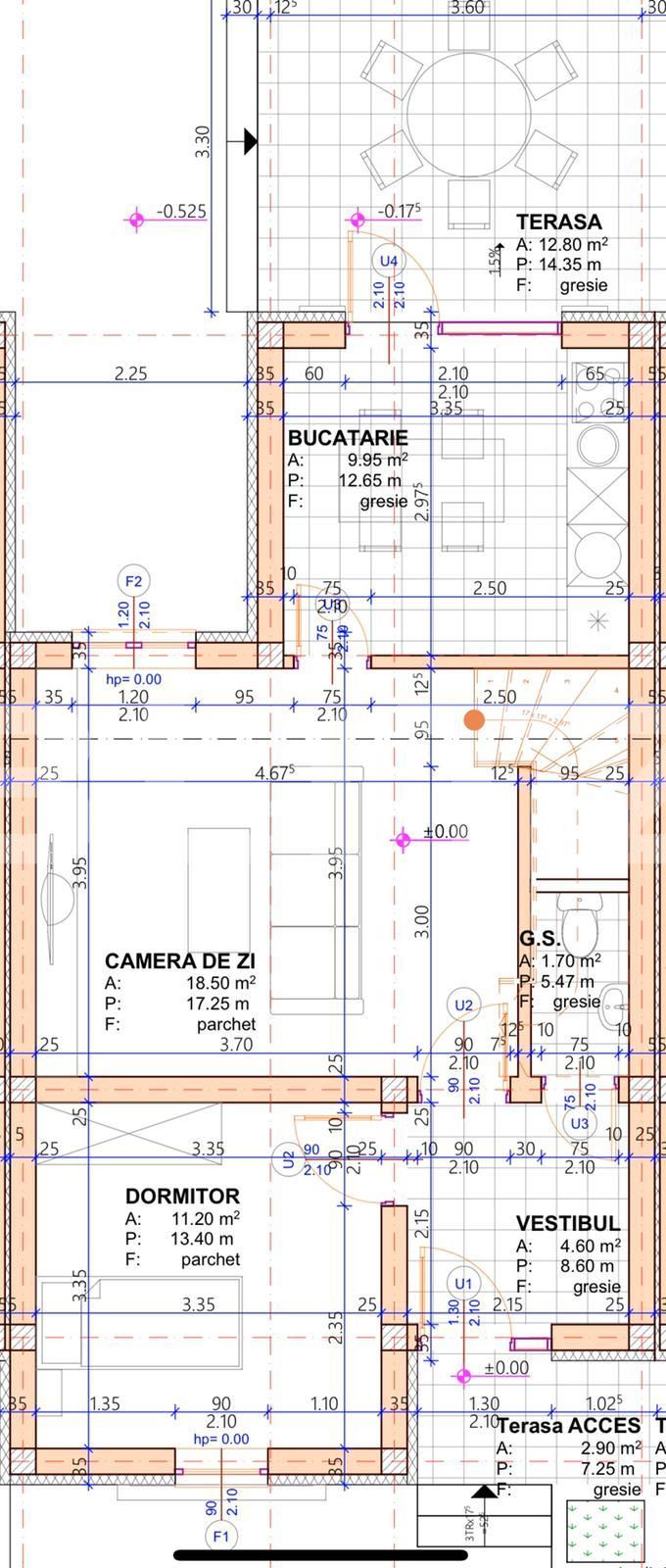 Case insiruite Smart Home, 100 mp utili, teren de 230mp