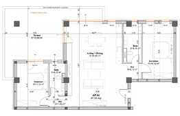 Penthouse 3 camere, parcare, terasa 33 mp, zona Calea Timisoarei