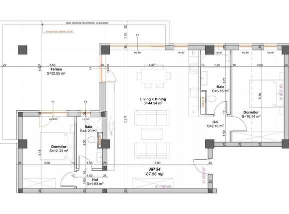 Apartament de vânzare 3 camere Braytim - 87556AV | BLITZ Timișoara | Poza1