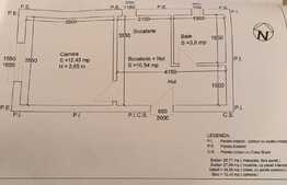 Garsoniera 28 mp, centrala termica, Giroc
