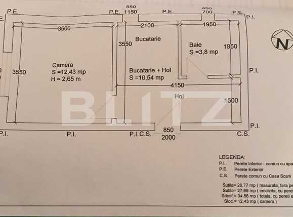 Garsonieră de vânzare Giroc - 88083AV | BLITZ Timișoara | Poza2