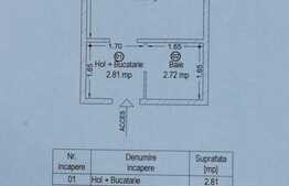 Investitie garsoniera, 15,5 mp., mobilata si utilata, zona Steaua