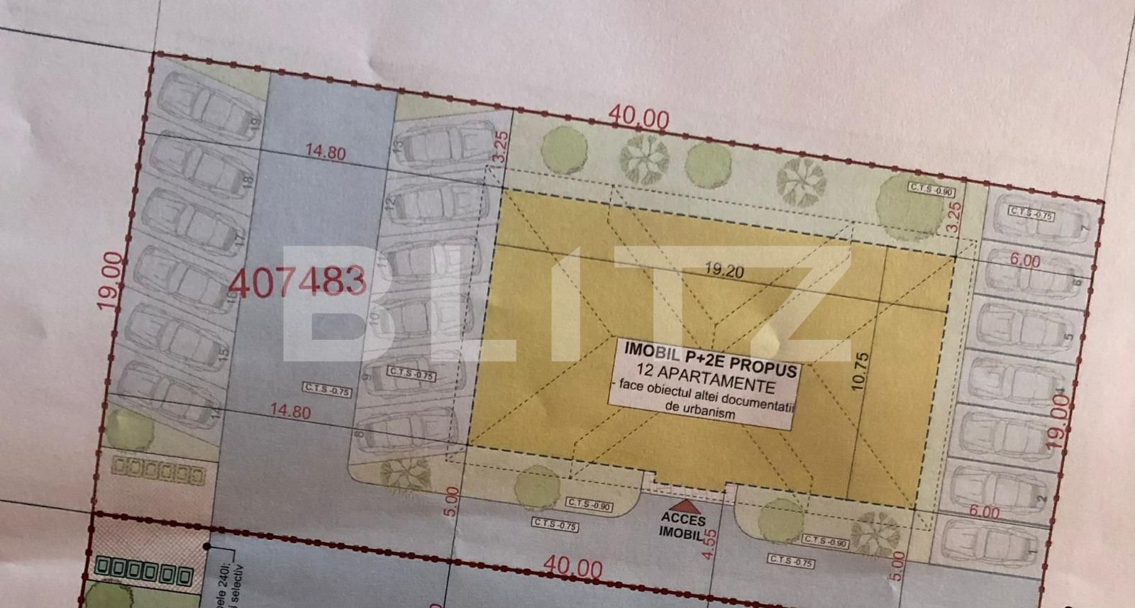 Teren de vânzare Giroc - 91404TV | BLITZ Timișoara | Poza1