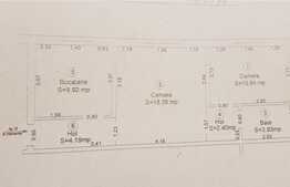 Apartament 3 camere, 50 mp, zona Modern