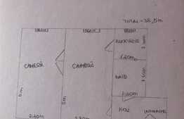 Apartament 2 camere, 35 mp, etaj intermediar, zona Sagului