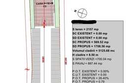 Teren intravilan de vanzare, 2157mp, front stradal de 16,41ml, in Giroc