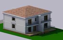 Duplex cu 3camere,90 mp, teren 350 mp, Bucovat