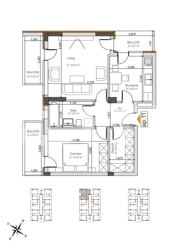 Apartament de vânzare 2 camere Lipovei - 95245AV | BLITZ Timișoara | Poza10