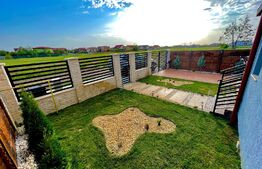 Duplex mobilat si utilat, 120 mp utili, 300 mp teren, Mosnita Noua