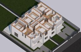 Jumatate de duplex, 128 mp, teren 350 mp, in Mosnita Noua