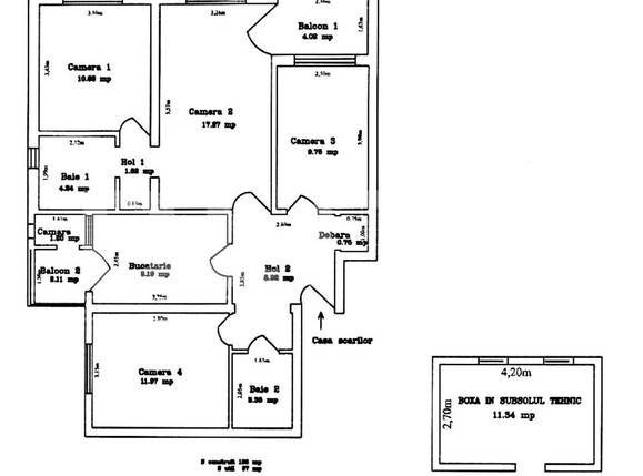 Apartament de vânzare 4 camere Complex Studentesc - 97202AV | BLITZ Timișoara | Poza1