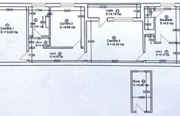 Apartament spatios, 3 camere, 68 mp, zona Circumvalatiunii
