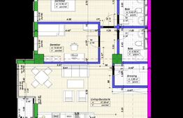 Apartament 3 camere, 2 bai, imobil nou, zona Soarelui