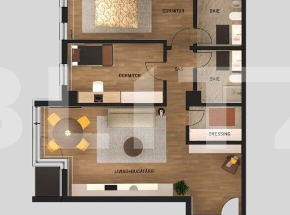 Apartament de vânzare 3 camere Soarelui - 98550AV | BLITZ Timișoara | Poza6