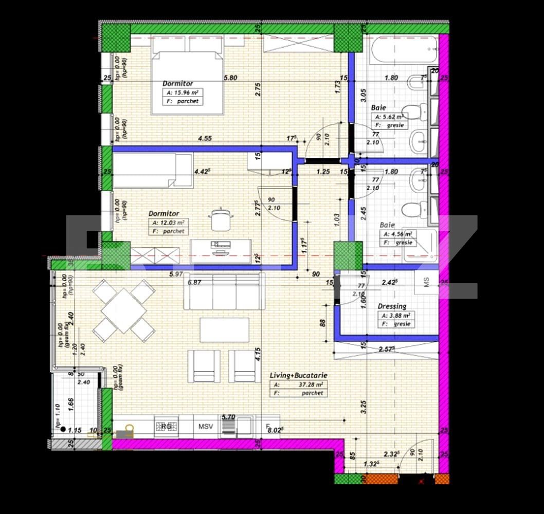 Apartament de vânzare 3 camere Soarelui - 98550AV | BLITZ Timișoara | Poza7