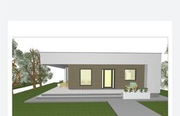 Casa cu 3 camere, 60 mp,teren 1000 mp, sat Ianova