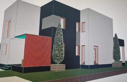 Casa individuala arhitectura moderna, 160 mp, 760 mp teren Giroc