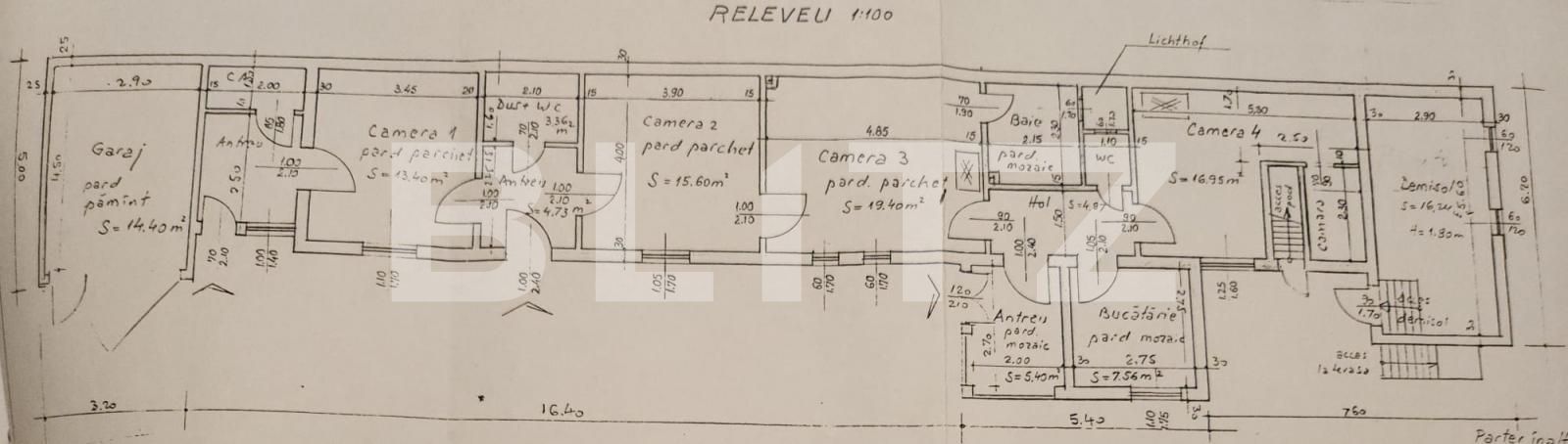Casa 4 camere, 155 mp utili si teren 489 mp, zona Observator