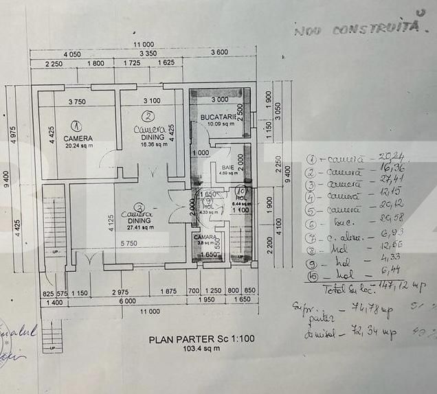 Casa D+P de 5 camere, 148 mp, teren 554 mp, Freidorf