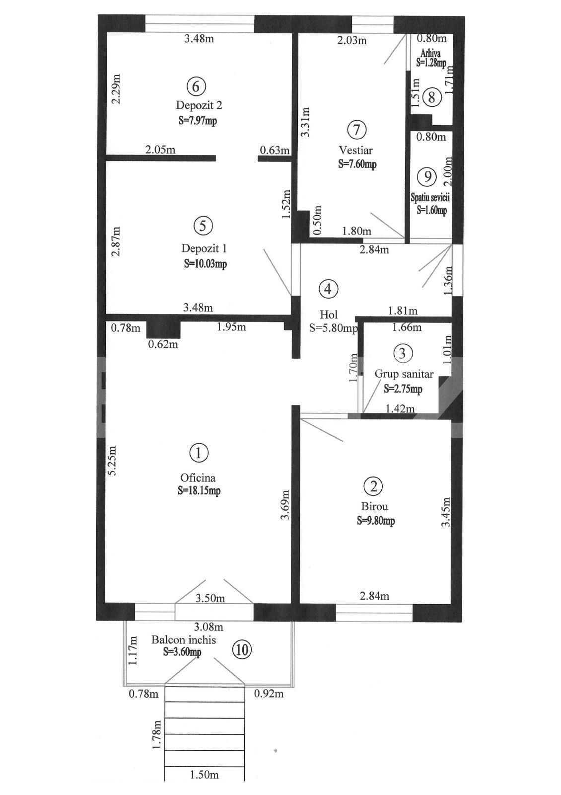 Spațiu comercial de închiriat Lipovei - 99943SIC | BLITZ Timișoara | Poza1