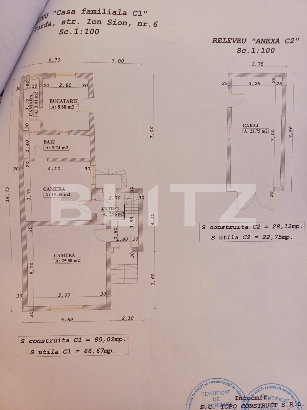 Casa de vânzare 2 camere Turda Noua - 137481CV | BLITZ Turda | Poza1