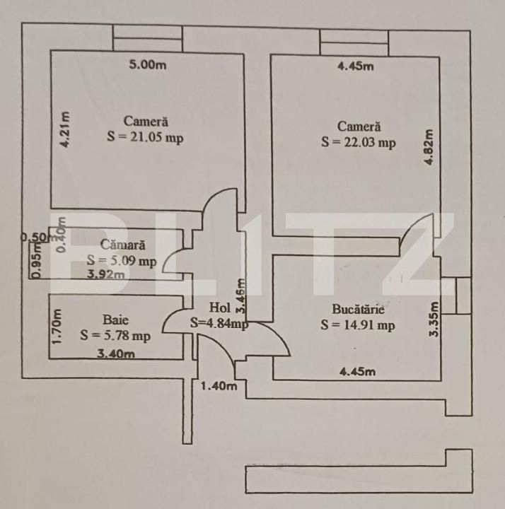 Apartament de vânzare 2 camere Nord-Vest - 162114AV | BLITZ Turda | Poza7