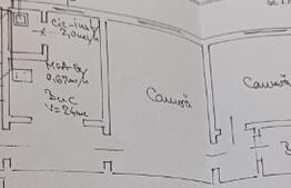 Apartament cu 2 camere, 54 mp, renovabil, zona Kaufland Turda