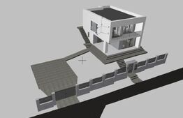 Vila individuala semifinisata, 120 mp, in Turda Noua