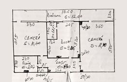 Locație excelenta: apartament 2 camere, 62 mp, zona Materna, Turda