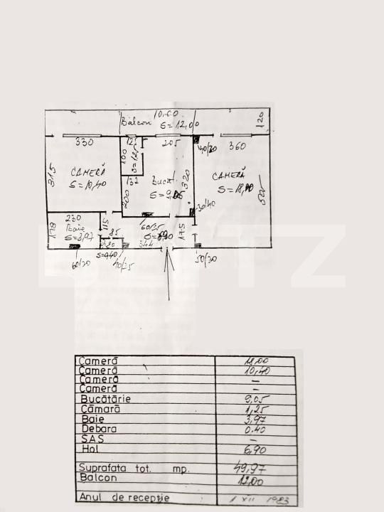 Apartament de vânzare 2 camere Sud-Est - 181647AV | BLITZ Turda | Poza14