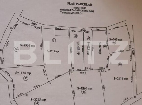 Teren de vânzare Exterior-Sud - 141013TV | BLITZ Zalău | Poza5