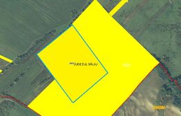 Teren agricol in suprafata  de 87000 mp, UAT Salatig